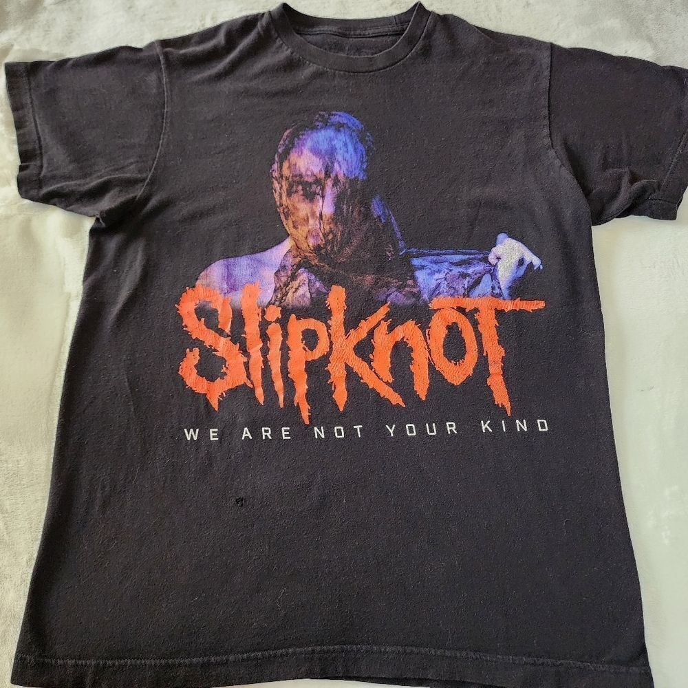 Slipknot We Are Not Your Kind Black Tshirt With Graphics Size Medium